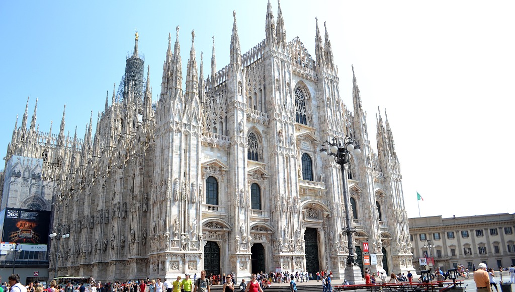 duomo di milano 25 археологических и архитектурных чудес Европы