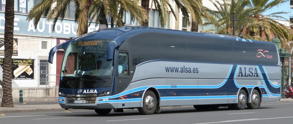 alsa mezhdugorodnye avtobusy Междугородный автобус в Испании